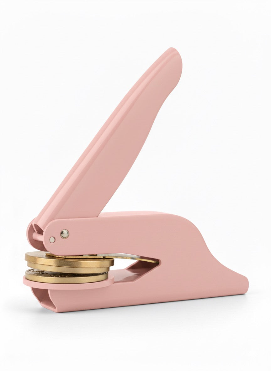 Pince à gaufrer personnalisée Rose